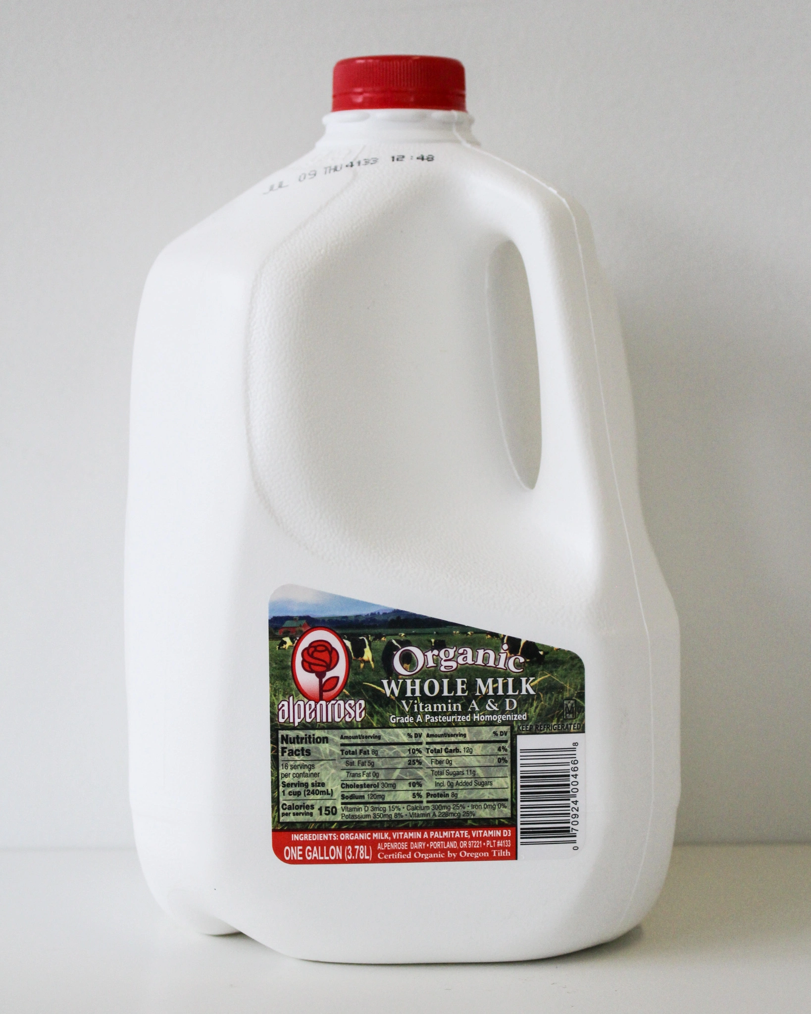 Alpenrose Dairy Whole Milk Gallon Alpenrose Dairy Whole Milk Gallon